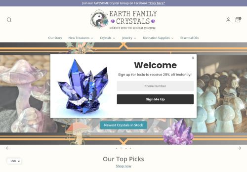 Earth Family Crystals capture - 2023-11-30 13:26:53