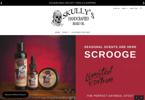 Skully's Handcrafted Beard Oil capture - 2023-11-30 14:35:08
