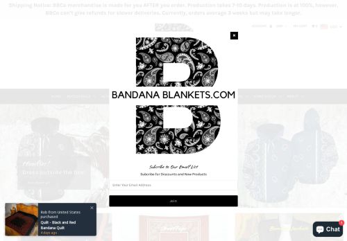 The Bandana Blanket Company capture - 2023-11-30 15:21:16