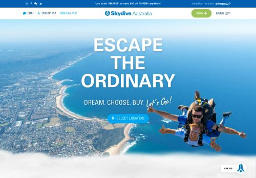 Skydive Australia capture - 2023-11-30 18:46:32