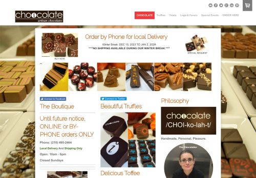 Choicolate Artisan Chocolates capture - 2023-12-01 05:02:16