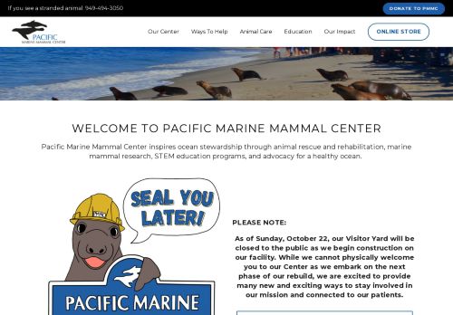 Pacific Marine Mammal Center capture - 2023-12-01 06:24:10
