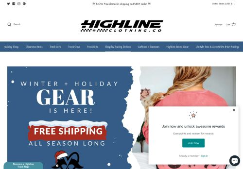 Highline Clothing Co capture - 2023-12-01 07:51:07
