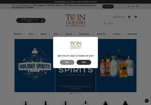 Twin Liquors capture - 2023-12-01 08:16:12