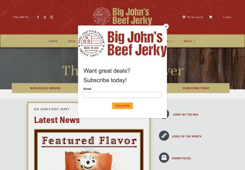 Big John's Beef Jerky capture - 2023-12-01 13:09:41