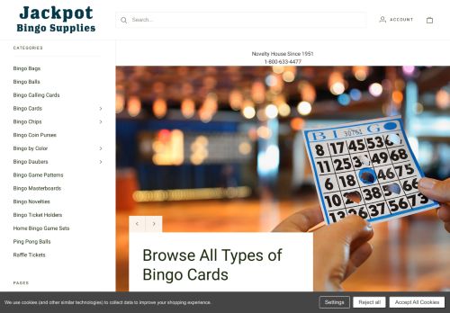 Jackpot Bingo Supplies capture - 2023-12-01 15:06:47