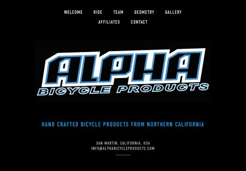 Alpha Bicycle Products capture - 2023-12-03 18:03:03