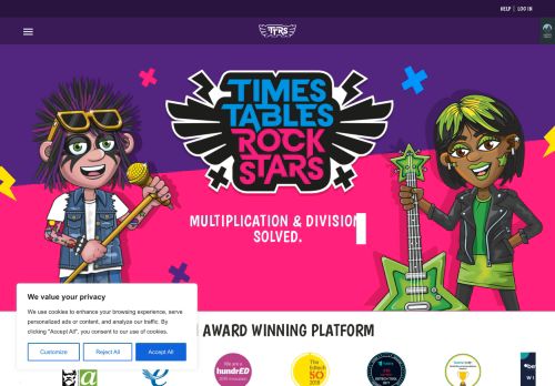 Times Tables Rock Stars capture - 2023-12-04 17:05:40