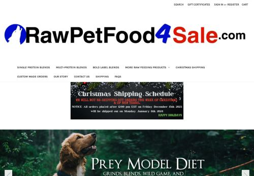 Raw Dog Food For Sale capture - 2023-12-05 10:28:32