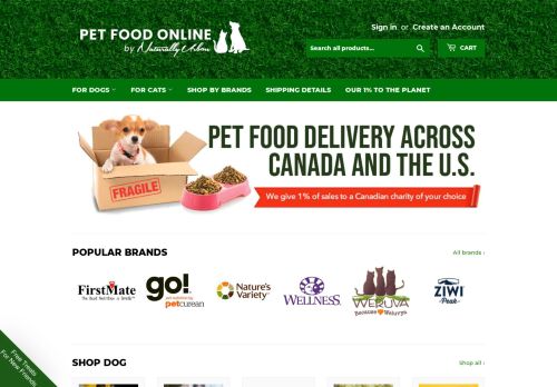 Pet Food Online capture - 2023-12-06 02:22:42
