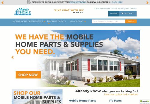 Mobile Home Parts Store capture - 2023-12-06 04:50:16