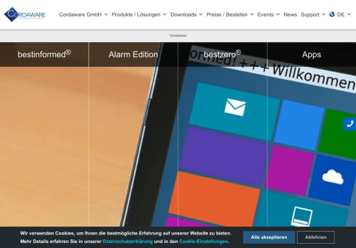 Cordaware GmbH Informationslogistik capture - 2023-12-06 13:56:20