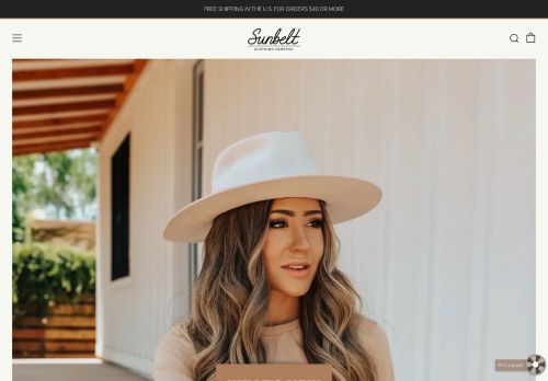 Sunbelt Clothing Co capture - 2023-12-06 23:15:06