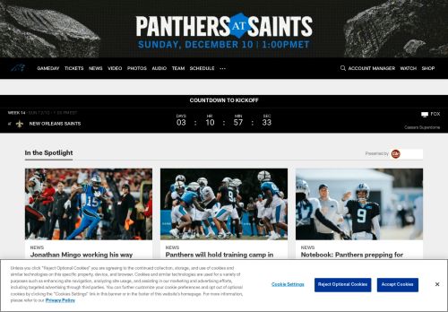Carolina Panthers capture - 2023-12-07 03:03:04