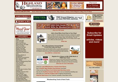 Highland Woodworking capture - 2023-12-07 03:31:48
