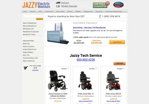 Jazzy Electric Wheelchairs capture - 2023-12-07 17:56:56