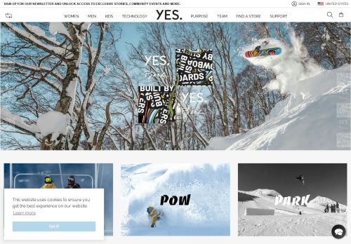 Yes Snowboards capture - 2023-12-07 18:58:10