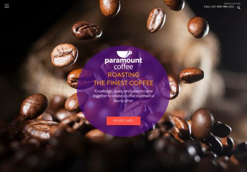 Paramount Coffee Company capture - 2023-12-08 01:39:18