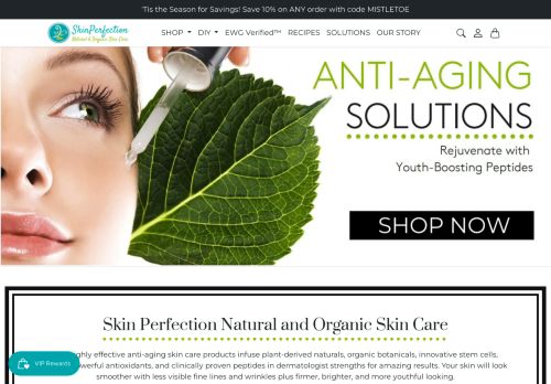 Skin Perfection Natural and Organic Skin Care capture - 2023-12-08 05:52:28