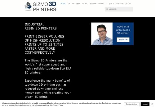 Gizmo 3D Printers capture - 2023-12-08 07:32:59