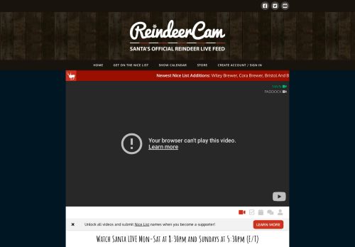 Reindeer Cam capture - 2023-12-08 15:31:19