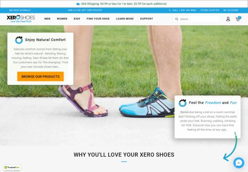 Xero Shoes capture - 2023-12-08 17:49:47