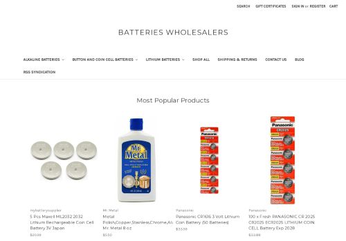 Batteries Wholesalers capture - 2023-12-09 06:18:49
