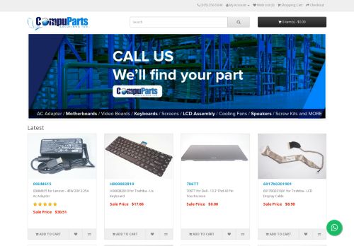 Compu Parts Solutions capture - 2023-12-09 07:40:13