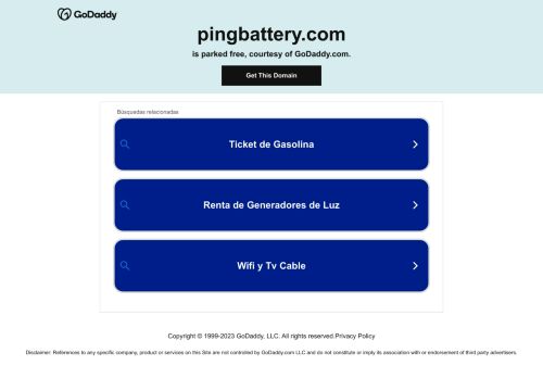 Ping Battery capture - 2023-12-09 07:59:35