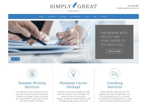 Simply Great Resumes capture - 2023-12-10 09:19:10