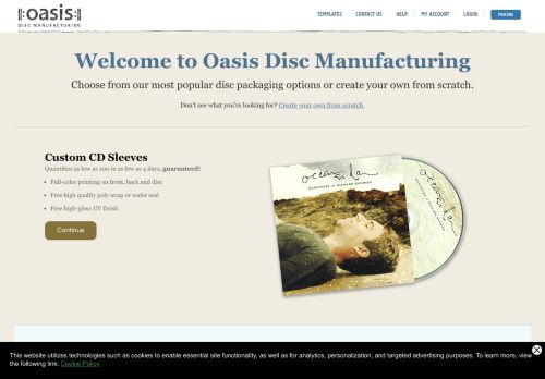 Oasis Disc Manufacturing capture - 2023-12-10 13:00:49