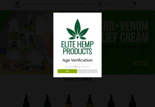 Elite Hemp Products capture - 2023-12-10 19:08:01