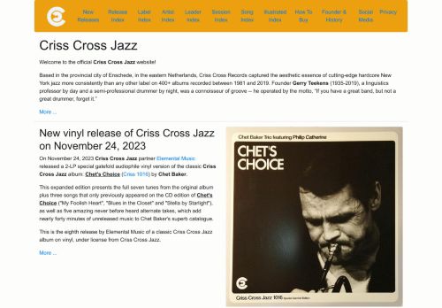 Criss Cross Jazz capture - 2023-12-11 00:11:47
