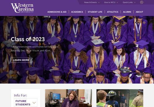 Western Carolina University capture - 2023-12-11 17:56:47