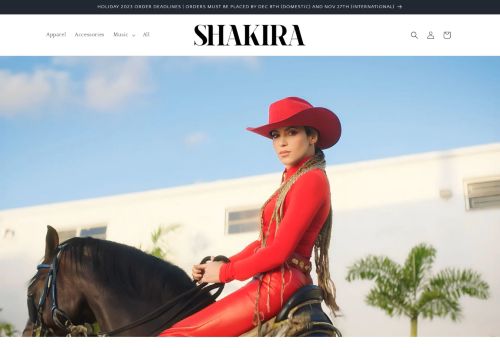 Shakira Store capture - 2023-12-11 18:28:35
