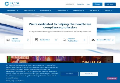 Health Care Compliance Association capture - 2023-12-11 21:53:58