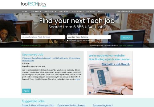 Top Tech Jobs capture - 2023-12-12 15:19:29
