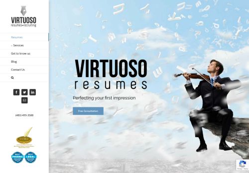 Virtuoso Resumes capture - 2023-12-12 20:05:51