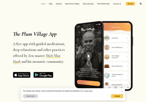 Plum Village App capture - 2023-12-12 21:29:12