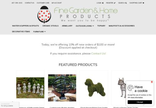 Fine Garden and Home Products capture - 2023-12-13 00:24:15