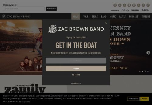 Zac Brown Band capture - 2023-12-13 10:27:35
