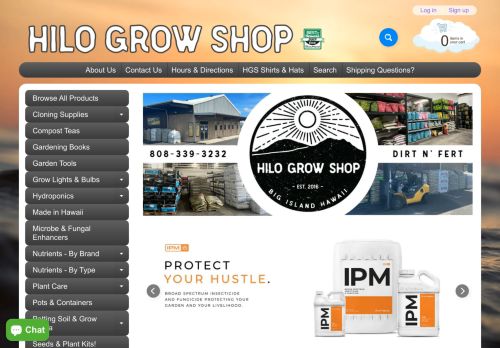 Hilo Grow Shop capture - 2023-12-13 16:41:59