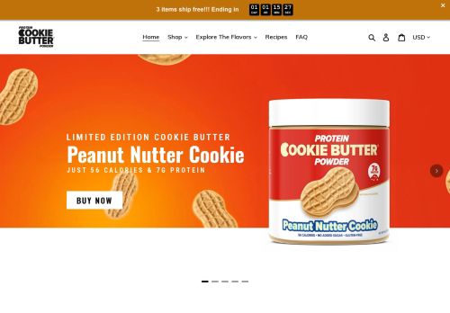 Protein Cookie Butter Powder capture - 2023-12-13 23:44:49