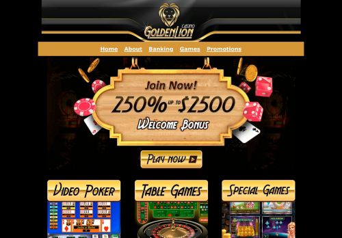 Golden Lion Casino capture - 2023-12-14 13:40:12