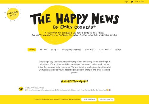 The Happy Newspaper capture - 2023-12-14 15:56:35