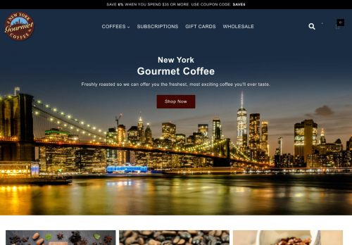 New York Gourmet Coffee capture - 2023-12-15 01:47:24