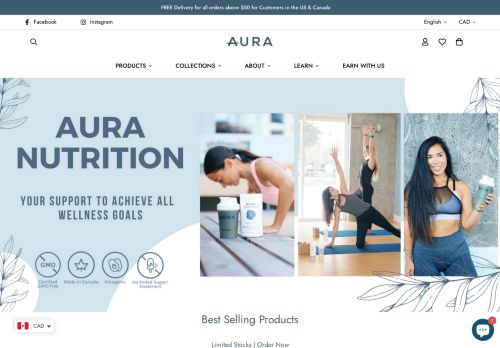 Aura Nutrition capture - 2023-12-15 09:12:42