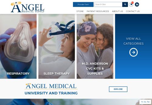 Angel Medical Supply capture - 2023-12-15 23:01:10