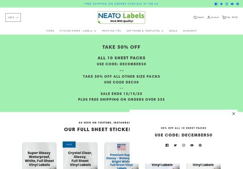 Neato Labels capture - 2023-12-16 00:59:00