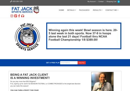 Fat Jack Sports Service capture - 2023-12-16 12:40:38